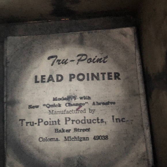 Vintage Tru-Point Pencil pointer for draftsmen, engineers, artists. Used - Picture 2 of 9